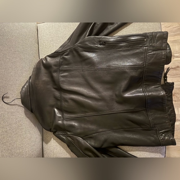 All Saints biker jacket (Very trendy and chic leather biker jacket) - Picture 2 of 6